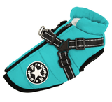 Trisaro Dogwalk - Hundejacke mit Geschirr für warme Spaziergänge