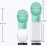 Trisaro Dogwalk - Tragbare Hunde Trinkflasche